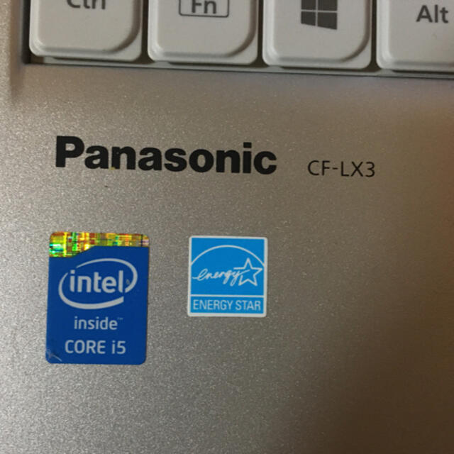 Panasonic(パナソニック)の       panasonic  Let's Note CF-LX3 スマホ/家電/カメラのPC/タブレット(ノートPC)の商品写真