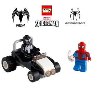 レゴ(Lego)のレゴ LEGO 新品正規品 ミニフィグ  スパイダーマン・ヴェノム・4輪バギー(アメコミ)