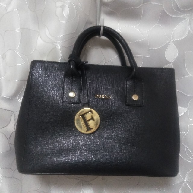 超美品 FURLA フルラ リンダS 2WAY ハンドバッグバッグ