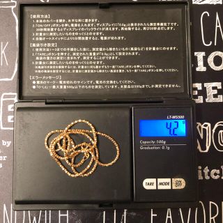 14金ネックレス (ITALY 585刻印有り)の通販 by ONCE|ラクマ