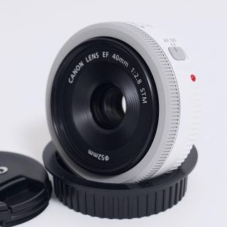 キヤノン(Canon)の❤️単焦点レンズに挑戦❤️Canon キャノン EF 40mm STM ホワイト(レンズ(単焦点))
