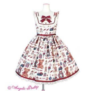 アンジェリックプリティー(Angelic Pretty)のCandy Carol JSK (ひざ丈ワンピース)