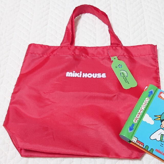 mikihouse(ミキハウス)のミキハウス エコバッグ ノベルティ エンタメ/ホビーのコレクション(ノベルティグッズ)の商品写真