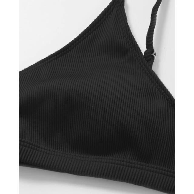 【新品未使用】水着 黒ビキニ Lサイズ レディースの水着/浴衣(水着)の商品写真