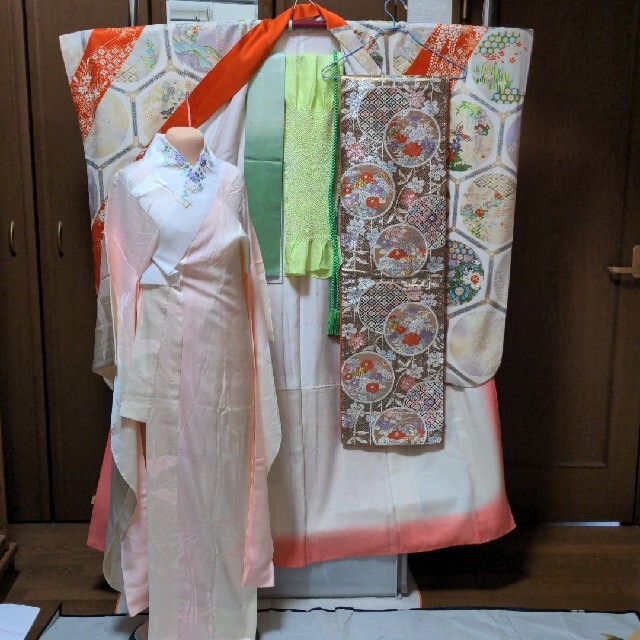 振り袖y、長襦袢、袋帯、小物セット レディースの水着/浴衣(振袖)の商品写真