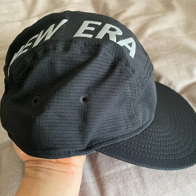 NEW ERA(ニューエラー)のジェットキャップ テックエアー NEW ERA リフレクターロゴ ブラック メンズの帽子(キャップ)の商品写真