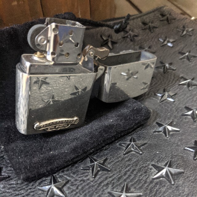 Chrome Hearts(クロムハーツ)の値下げラストクロムハーツ Zippo 未使用 ＬＡ メンズのファッション小物(タバコグッズ)の商品写真