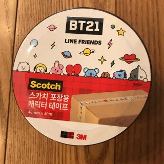 BT21 ガムテープ 韓国で購入(アイドルグッズ)