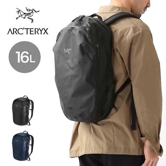 ARC'TERYX(アークテリクス)の新品タグ付き ARC'TERYX Granville Zip 16 BLACK メンズのバッグ(バッグパック/リュック)の商品写真