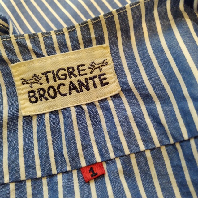 TIGRE BROCANTE - ティグルブロカンテ シャツカーディガンの通販 by
