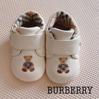 バーバリー(BURBERRY)の【新品】BURBERRY バーバリー ベビー ファーストシューズ 11.0㎝(スニーカー)