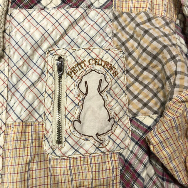 PETIT CHIEN パッチワーク　シャツ　ジャケット　犬　ワッペン メンズのトップス(シャツ)の商品写真