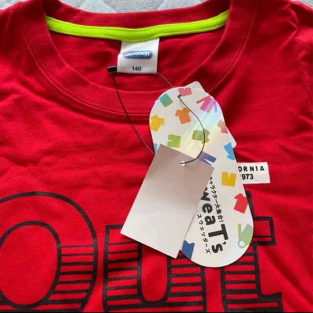OUTDOOR(アウトドア)の半袖Tシャツ　140 キッズ/ベビー/マタニティのキッズ服男の子用(90cm~)(Tシャツ/カットソー)の商品写真
