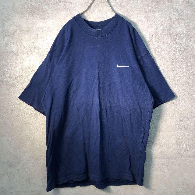 【ヴィンテージ】90’s 銀タグ 刺繍ロゴTシャツ 激レア used S2