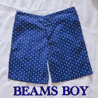 ビームスボーイ(BEAMS BOY)のbeams boy ショートパンツ　ボタンフライ　サスペンダーボタン付き(ショートパンツ)