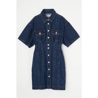 マウジー(moussy)の【最終値下げ】moussy デニムワンピ(ミニワンピース)