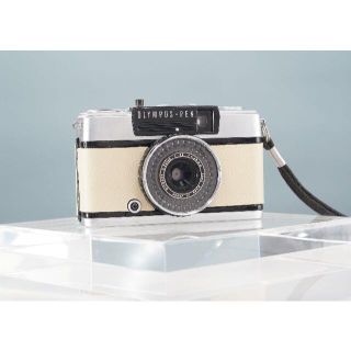 オリンパス(OLYMPUS)のkawa：ee!　OLYMPUS　PEN　EE-3✨ beige　本体のみ(フィルムカメラ)