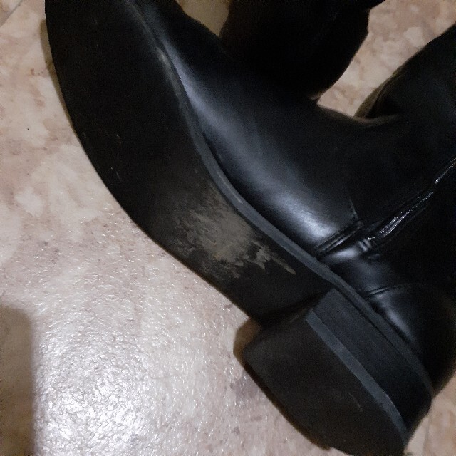Ungrid(アングリッド)のロングブーツブラックL レディースの靴/シューズ(ブーツ)の商品写真