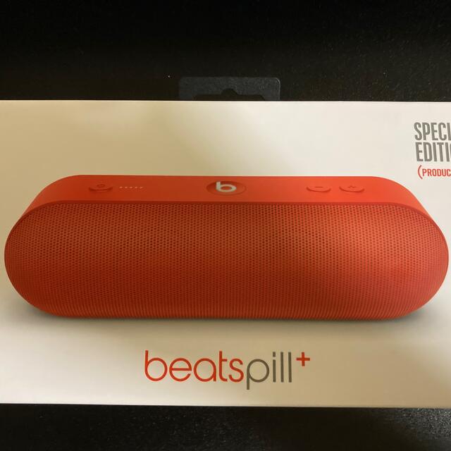 beats pill + (product red)スマホ/家電/カメラ