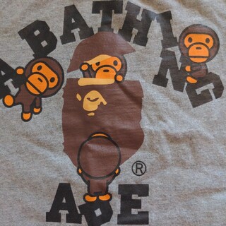 アベイシングエイプ(A BATHING APE)のBAPE キッズTシャツ90(Tシャツ/カットソー)