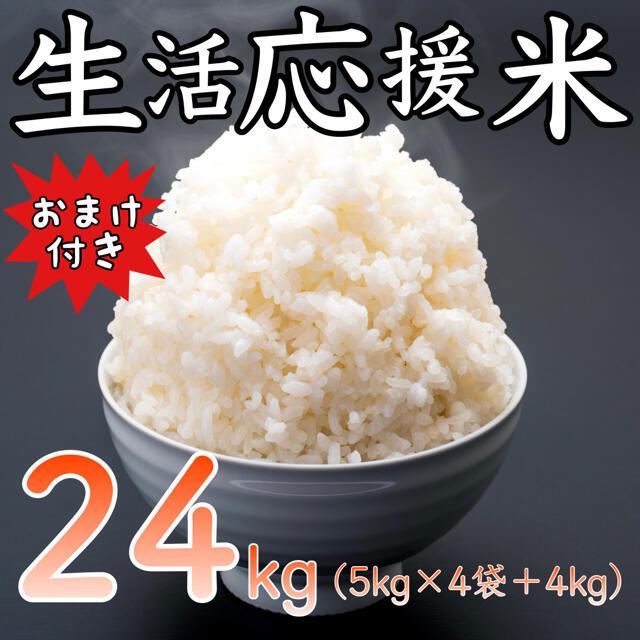 激安　24kg　令和2年産　米びつ当番プレゼント付き　お米　生活応援米　コスパ米　米/穀物