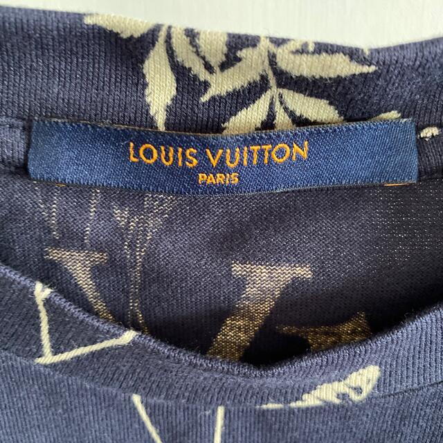 LOUIS VUITTON(ルイヴィトン)のルイヴィトン2020AWリーフ柄tシャツmサイズ メンズのトップス(Tシャツ/カットソー(半袖/袖なし))の商品写真