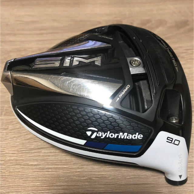 TaylorMade(テーラーメイド)のテーラーメイド　SIM シム　ドライバー　9.0度 ヘッドのみ スポーツ/アウトドアのゴルフ(クラブ)の商品写真