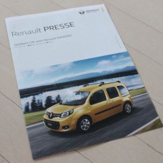 ルノー(RENAULT)のルノー・プレス（ルノーの総合リーフレットカタログ）(カタログ/マニュアル)