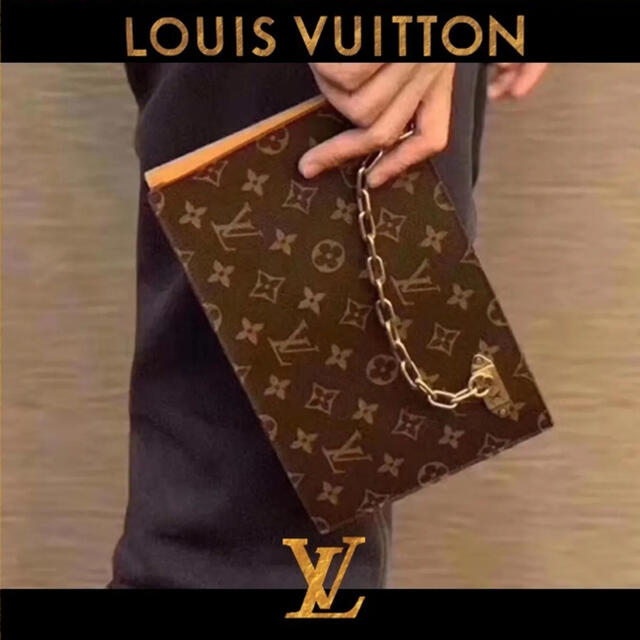 完売 LOUIS VUITTON 売り切り!希少⭐︎ルイヴィトンチェーンクラッチ