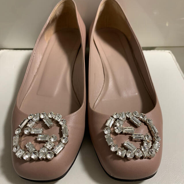 ルブタン Gucci ビジュー パンプスの通販 by tonashoes♡｜グッチなら