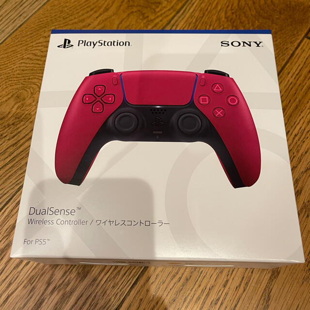 PS5 DualSense ワイヤレス コントローラー コズミック レッド 新品