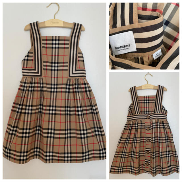 BURBERRY(バーバリー)のバーバリーキッズ☆4点セット☆size8 キッズ/ベビー/マタニティのキッズ服女の子用(90cm~)(ワンピース)の商品写真