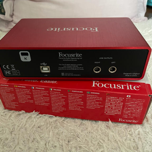 Focusrite Scarlett 2i2 3