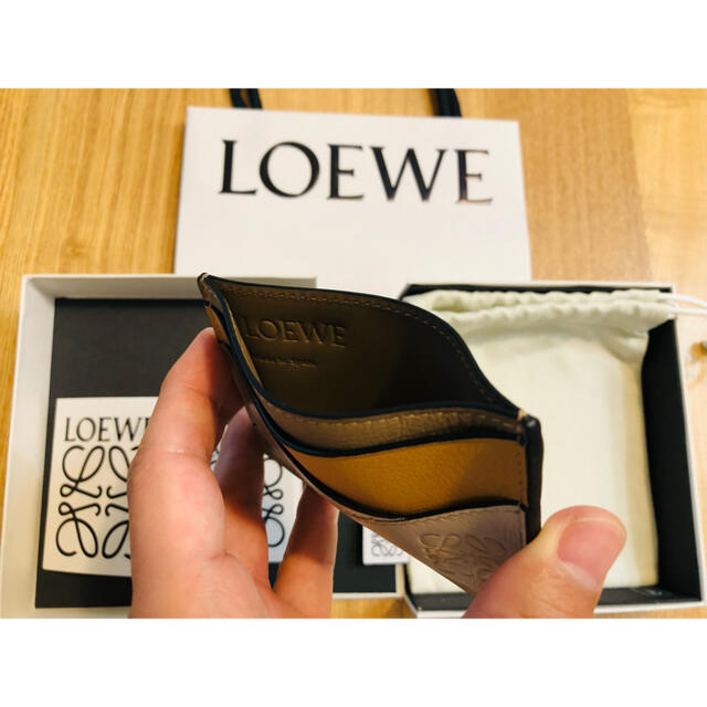 新品国内本物 ロエベ パズルカードホルダー ケース 名刺入れ ミニ財布Loewe