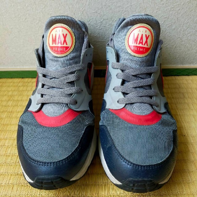 NIKE - NIKE メンズ スニーカー エアマックスプライム 27cm グレーの