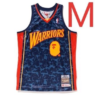 アベイシングエイプ(A BATHING APE)のBAPE × MITCHELL & NESS WARRIORS ABC(タンクトップ)