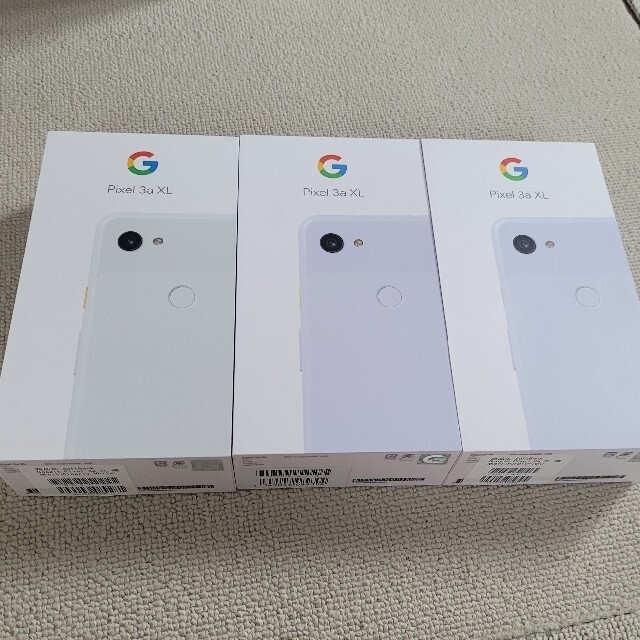 Pixel3a XL 64GB 3台 新品未使用