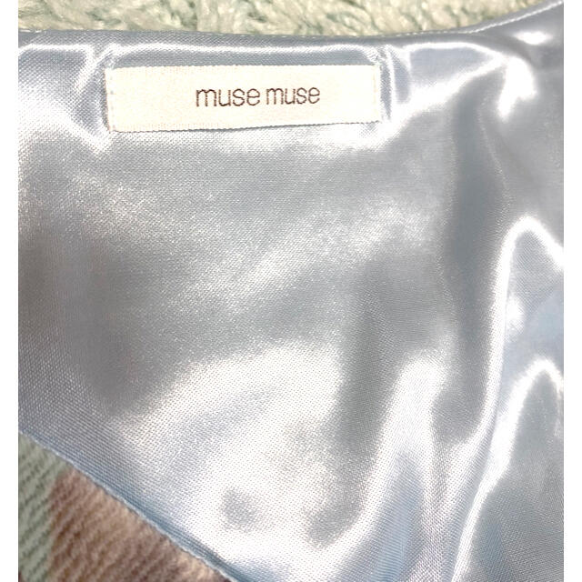 muse muse(ミューズミューズ)のMUSE MUSE ミューズ ミューズ　ワンピース レディースのワンピース(ミニワンピース)の商品写真