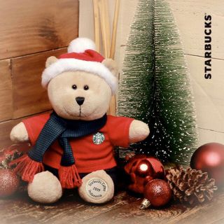 スターバックスコーヒー(Starbucks Coffee)のStarbucks Bearista スタバ ベアリスタ クリスマス サンタ(ぬいぐるみ)