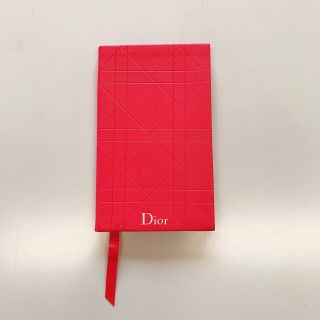 ディオール(Dior)の最終値下げ中　Dior ノベルティ　ノート　手帳　ピンク(ノート/メモ帳/ふせん)