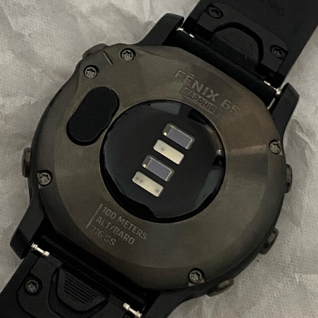 GARMIN(ガーミン)の美品！ Garmin FENIX 6S SAPPHIRE ガーミン 腕時計 メンズの時計(腕時計(デジタル))の商品写真
