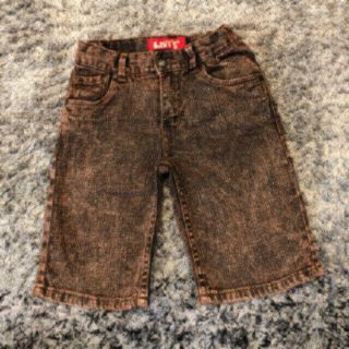 リーバイス(Levi's)の美品 Levi's リーバイス 7X 120センチハーフパンツ  ビンテージ風(パンツ/スパッツ)