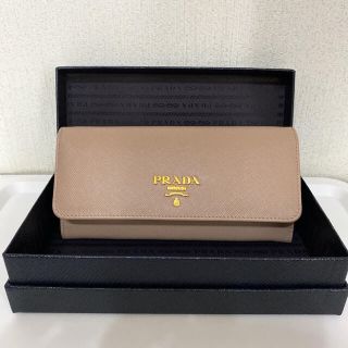 プラダ(PRADA)のPRADA プラダ 長財布 未使用 パスケースつき(財布)