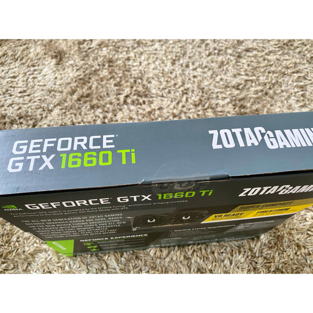 【新品・未開封】GeForce GTX 1660 Ti 6GB GDDR6