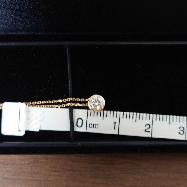 K18 一粒 ダイヤ ネックレス 0.3ct レディースのアクセサリー(ネックレス)の商品写真