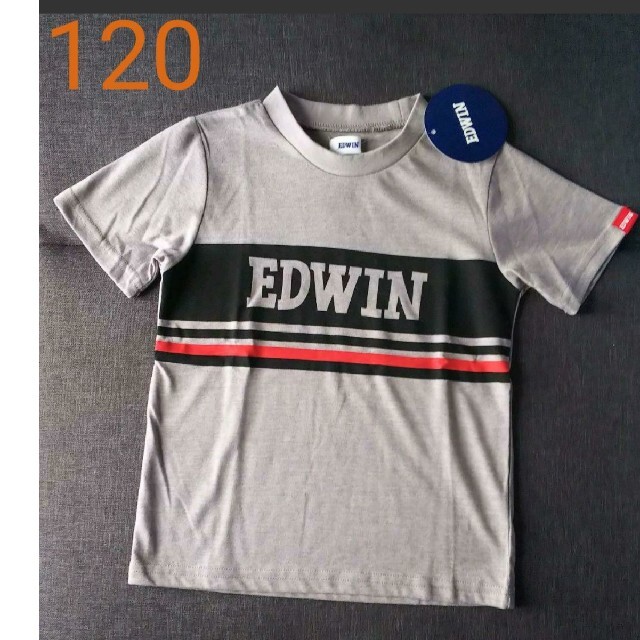 EDWIN(エドウィン)の１２０★ＥＤＷＩＮ★半袖Ｔシャツ★新品 キッズ/ベビー/マタニティのキッズ服男の子用(90cm~)(Tシャツ/カットソー)の商品写真