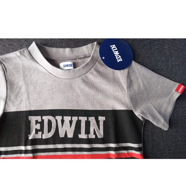 EDWIN(エドウィン)の１２０★ＥＤＷＩＮ★半袖Ｔシャツ★新品 キッズ/ベビー/マタニティのキッズ服男の子用(90cm~)(Tシャツ/カットソー)の商品写真