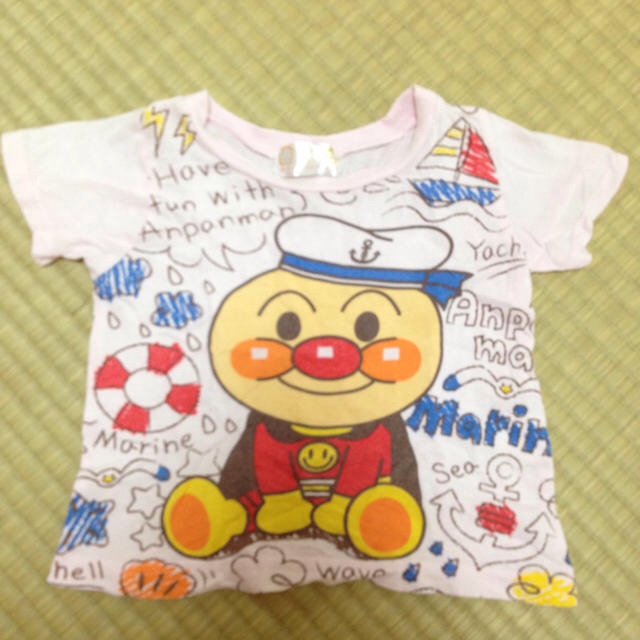 アンパンマン 半袖Tシャツ80cm キッズ/ベビー/マタニティのベビー服(~85cm)(Ｔシャツ)の商品写真