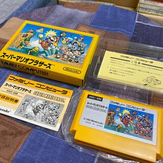 ニンテンドウ(任天堂)のファミコンソフト　スーパーマリオブラザーズ　美品　初期版(家庭用ゲームソフト)