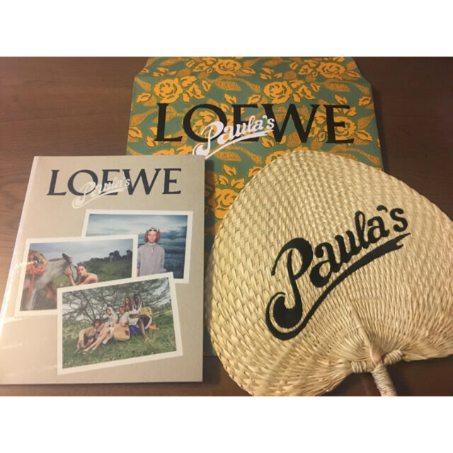 ロエベ　うちわ　LOEWE　ノベルティ　非売品